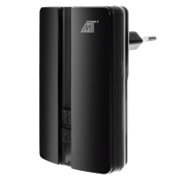 Stijlvolle zwarte of witte draadloze deurbel Malatec